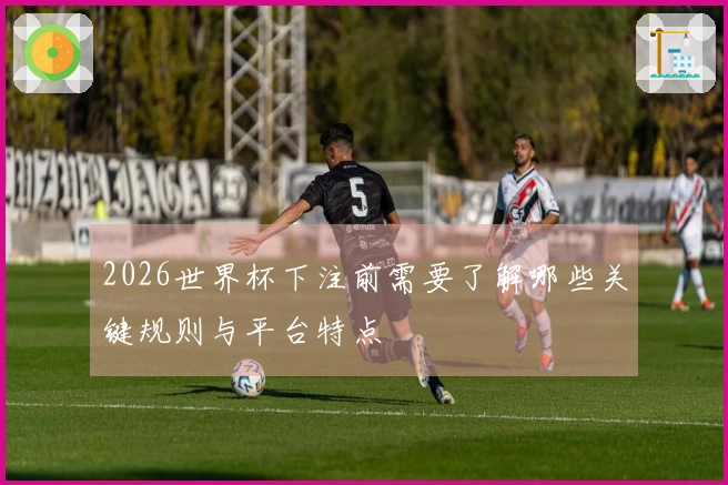 2026世界杯下注前需要了解哪些关键规则与平台特点