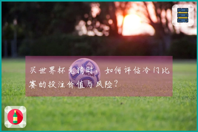 买世界杯竞猜时，如何评估冷门比赛的投注价值与风险？